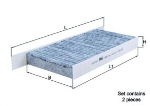 Knecht LAK 426/S - Peľový filter