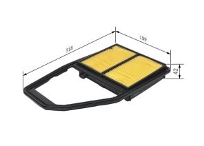 Bosch 1 457 433 322 - Vzduchový filter