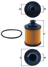 Knecht OX 418D - Olejový filter -