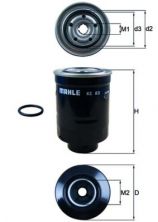 Knecht KC 83D - Palivový filter