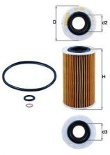Knecht OX 384D - Olejový filter -