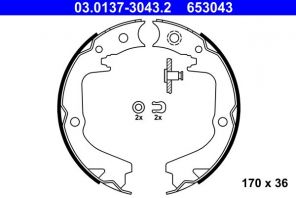ATE 03.0137-3043.2 - Parkovacia brzda -
