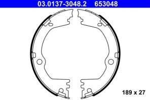 ATE 03.0137-3048.2 - Parkovacia brzda -