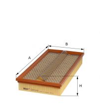 Hengst E31L03 - Vzduchový filter