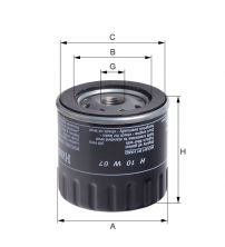 Hengst H10W07 - Olejový filter