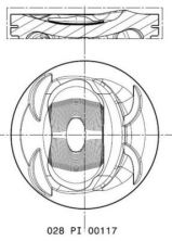 Mahle 028 PI 00117 000 -  -