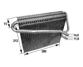 Mahle AE 47 000S - Výparník