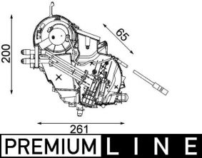 Mahle AE 75 000P - Výparník