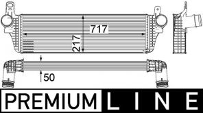 Mahle CI 242 000P - Chladič plniaceho vzduchu