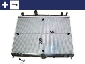 Mahle CR 2113 000S - Chladič vody -