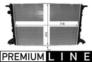 Mahle CR 2177 000P - Chladič vody -