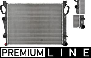 Mahle CR 464 000P - Chladič vody -