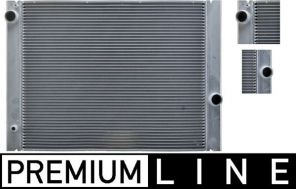 Mahle CR 511 000P - Chladič vody -