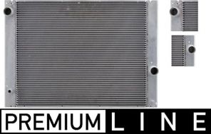 Mahle CR 580 000P - Chladič vody -