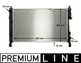 Mahle CR 661 000P - Chladič vody -