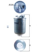 Knecht KL 410D - Palivový filter