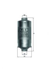 Knecht KL 5 - Palivový filter