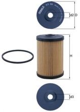 Knecht KX 68D - Palivový filter