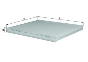 Knecht LA 199 - Peľový filter