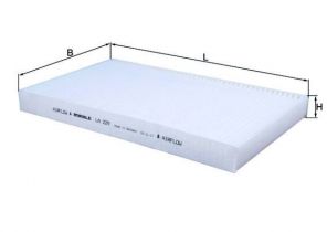 Knecht LA 229 - Peľový filter