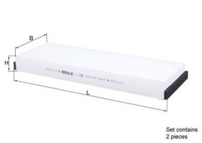 Knecht LA 239/S - Peľový filter