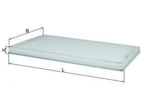 Knecht LA 33 - Peľový filter