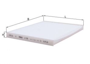 Knecht LA 396 - Peľový filter