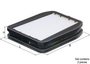 Knecht LA 455/S - Peľový filter