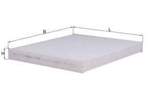 Knecht LA 586 - Peľový filter