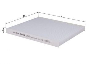 Knecht LA 832 - Peľový filter