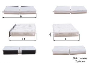 Knecht LAG 113/S - Peľový filter