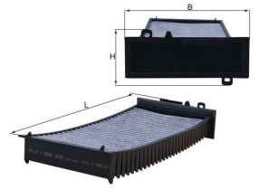 Knecht LAK 127 - Peľový filter