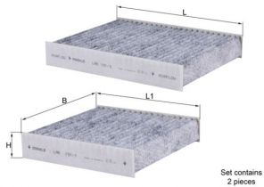 Knecht LAK 191/S - Peľový filter