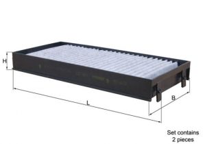 Knecht LAK 221/S - Peľový filter