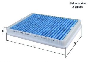 Knecht LAO 73/S - Peľový filter