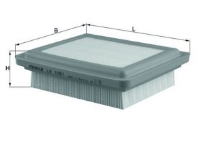 Knecht LX 1061 - Vzduchový filter