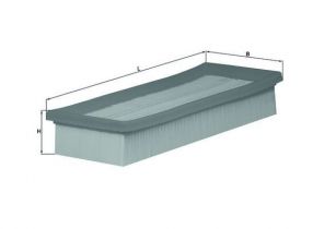 Knecht LX 1601 - Vzduchový filter