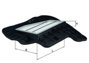 Knecht LX 1685/5 - Vzduchový filter