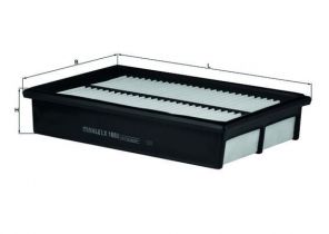 Knecht LX 1688 - Vzduchový filter