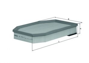 Knecht LX 1741/1 - Vzduchový filter