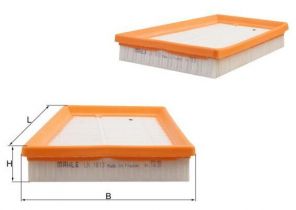 Knecht LX 1813 - Vzduchový filter