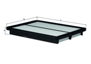 Knecht LX 2639 - Vzduchový filter