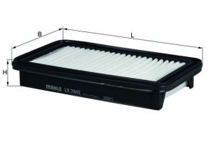 Knecht LX 2842 - Vzduchový filter