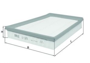 Knecht LX 2879 - Vzduchový filter