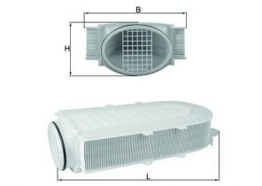 Knecht LX 2991/1 - Vzduchový filter