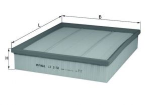 Knecht LX 3138 - Vzduchový filter