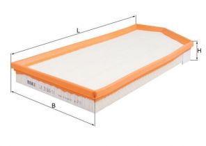 Knecht LX 3188/11 - Vzduchový filter