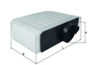 Knecht LX 3233/6 - Vzduchový filter