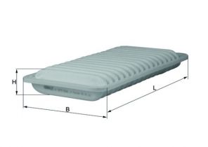 Knecht LX 3279 - Vzduchový filter