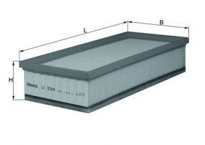 Knecht LX 3284 - Vzduchový filter
